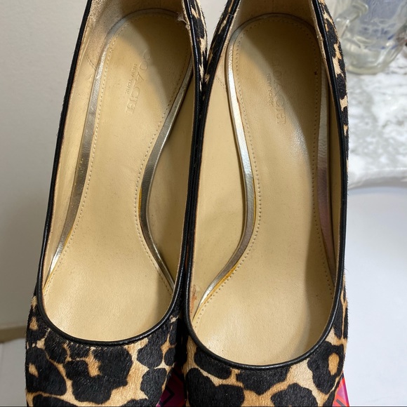 Coach animal print high heel - Picture 5 of 7
